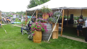The scent of fresh flowers filled the air at Jonathan Edwards' Spring Fest. (photo credit: Ryan Jacobson)