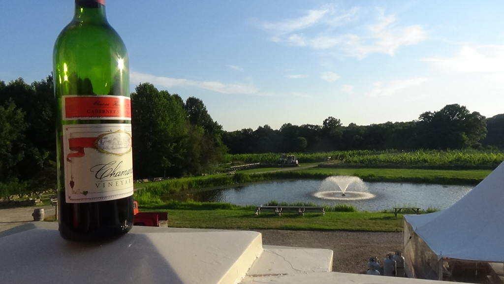 Chamard's Classic Heritage 2013 Cabernet Sauvignon, the creme de la creme at Chamard Vineyards in Clinton, CT. 